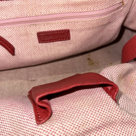 🔥🔥🔥Dooney & Bourke Red Leather Shoulder Bag - Picture 12 of 16